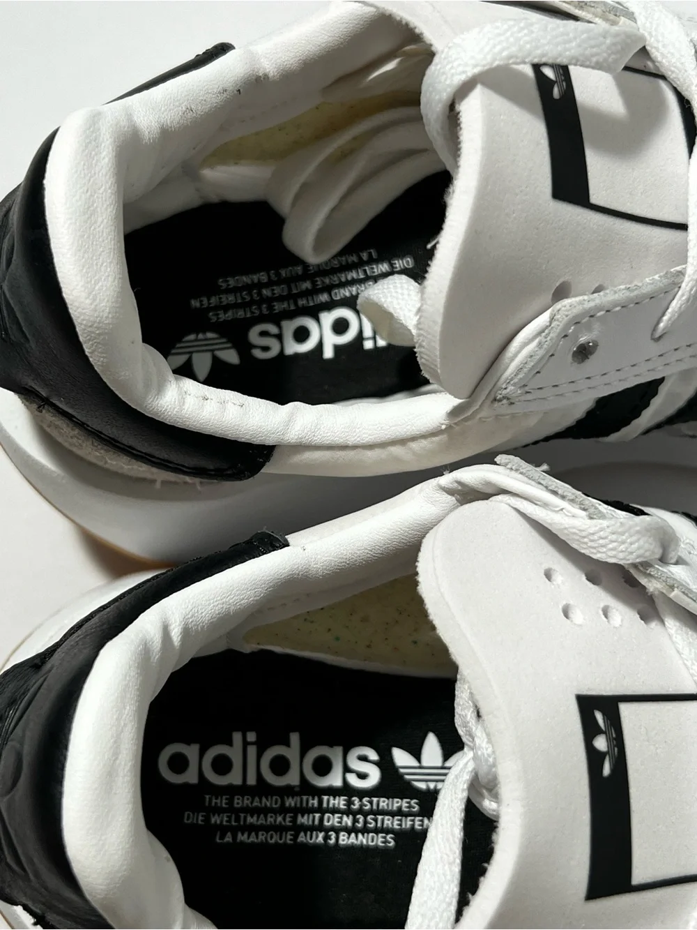 Adidas Originals SL 72 RS Platform Sneakers White Black Gum Women’s‎ 4.5 JQ1022